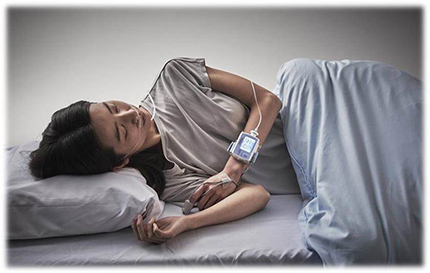 睡眠時無呼吸症候群の検査機器①